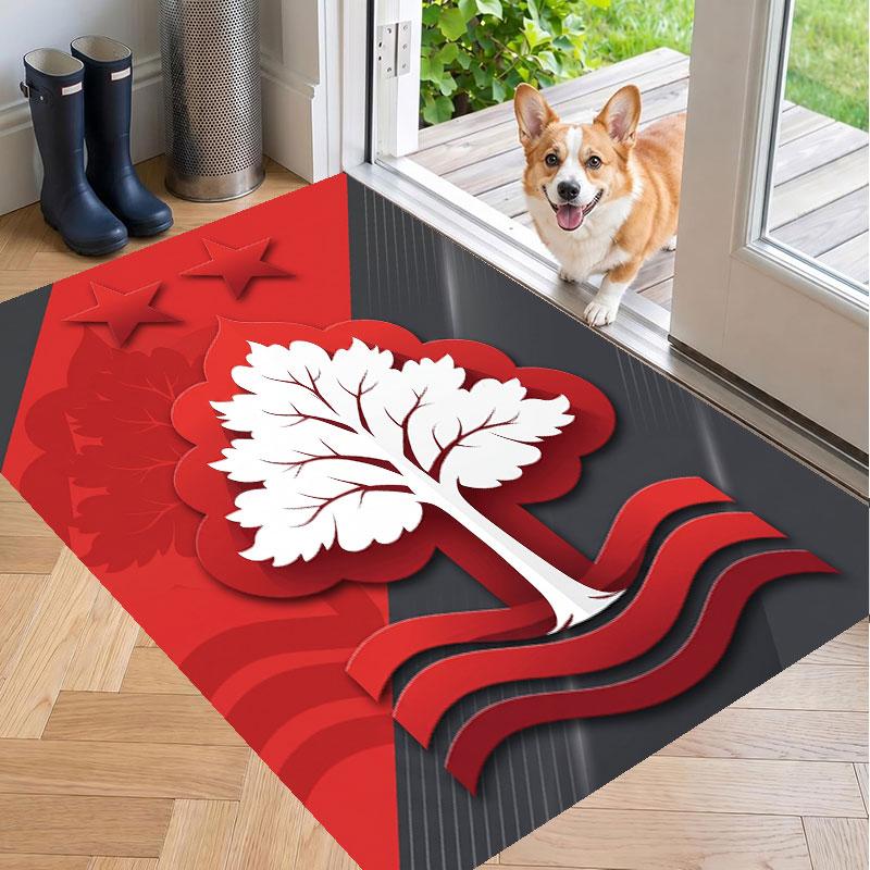 Soft Floor Carpet Nottingham Forest Pattern Area Rug Decorative Mat For Home Room Decoration