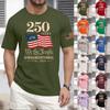 Top casual da uomo girocollo leggero a maniche corte
