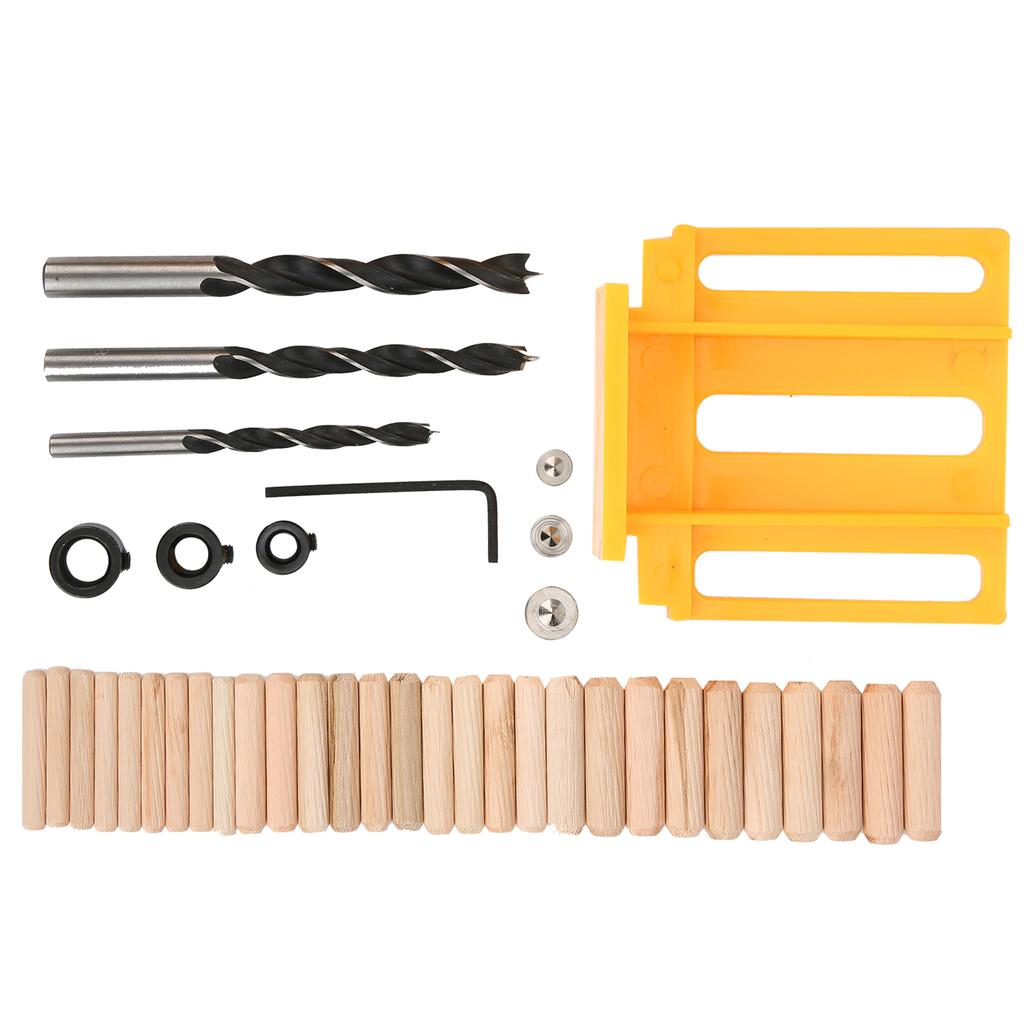 41PcsCelsiusSet Carpentry Wood Drilling   Tool   Straight Drill Hole Locator Woodworking Supply