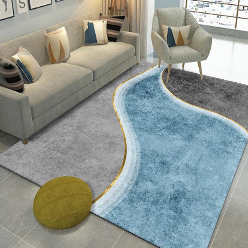 Nordic Abstract Carpet Living Room Coffee Table Geometric Carpet New Wardrobe Carpet