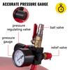 Waste Oil Drain Tank 20 Gallon Portable Oil Drain Air Operated Drainer Oil Change, Oil Drain Container, Fluid Fuel Transfer Drainage Adjustable Funnel