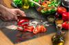 GLASS CUTTING BOARD 45x52 Wolf