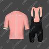 Chaise Pro Team Jersey Set Mens Cycling Clothing Short Sleeve Kit Race Riding Uniform Summer Road Bike Ropa Ciclismo Hombre