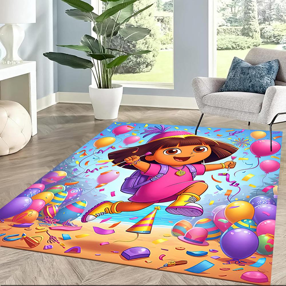 Dora Explorer Floor Mat Design for Kitchen Playrooms Entryway Decorate room Anti-slip Rug Office home decor
