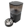 Automatic Cat Feeder Timed Feeding Button Control Automatic Cat Food Dispenser for Dog Pet Indoor