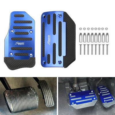 Rutschfeste automatische Gasbrems-Fußpedalauflage-Abdeckung, Autozubehör-Set