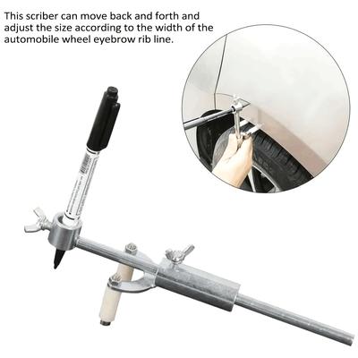 Precision Car Body Line Marker Tool - Durable Steel, Easy-to-Use for Dent Repair & Wheel Arch Shaping