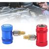Coupleurs Rapides Raccord Rapide Réglable R1234yf Kit de Conversion de Climatisation de Voiture Réfrigérant de Climatisation
