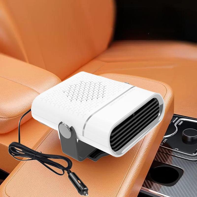 12V 120W Portable Car Heater Automatic Fast Heating Fans Air Conditioning Winter Window Windshield Defogging Defrosting