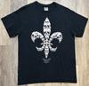Rev. Zombies House Of Voodoo Shirt Medium New Orleans Occult Skull Fleur-de-lis Unisex T-Shirt