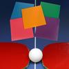 1Pc Colorful Rainbow Table Tennis Rubber Sheet Ping Pong Rubber With 2.0mm High Density Sponge For Training