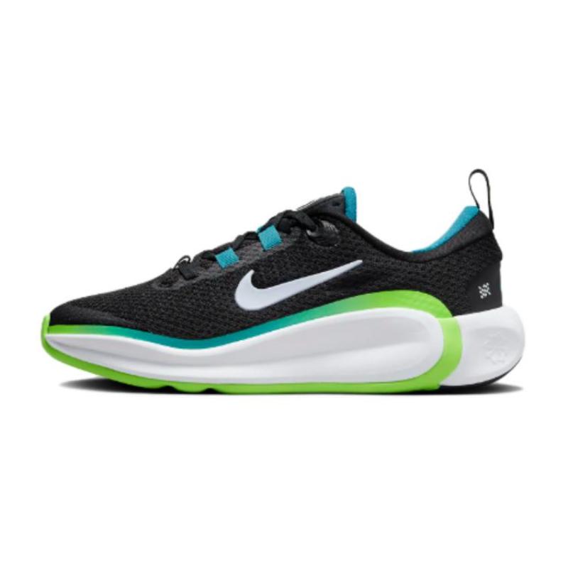

Nike Кроссовки Infinity Flow GS Black Green Strike FD6058-005 33.5 чёрный