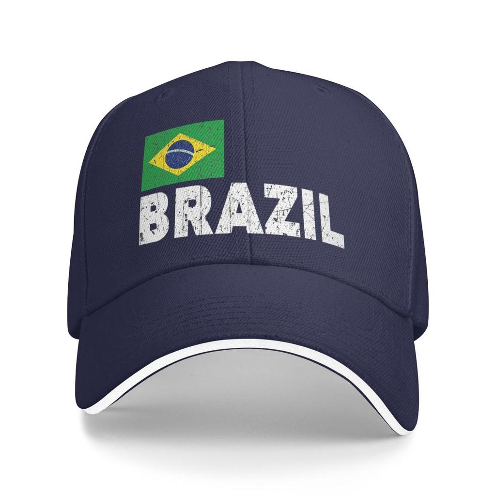 Brazil Soccer Team Football Brazilian Flag Baseball Caps Snapback Baseball Hats Breathable Casual Casquette for Men And Women
