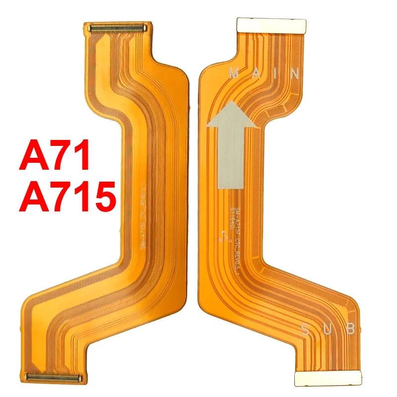 Main Motherboard Flex Cable For Samsung A71 A715 A715F SM-A715F/DSN SM-A715F/DSM USB Charging Dock Port Board Connector