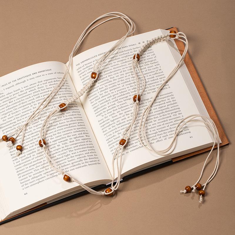 Богемный плетеный пояс с кисточками - Женский повседневный экзотический корейский стиль, украшение на талию