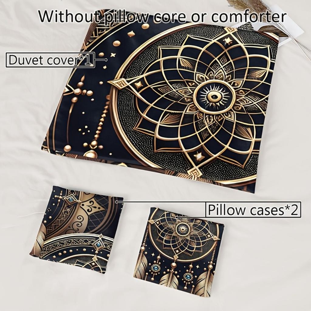 Dream Catcher Digital Printed Bedding Set Soft Duvet Cover King Queen Twin Single Size Bithday Gift for Boy Girl Room Decoration