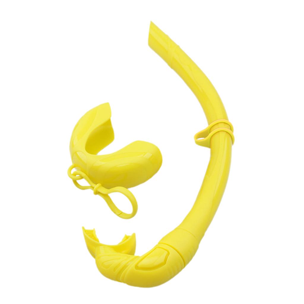 Flexible Roll Up Silicone Snorkel Swimming Swim Snorkel with Hanging Buckle Freediving Snorkel Diving Accessories