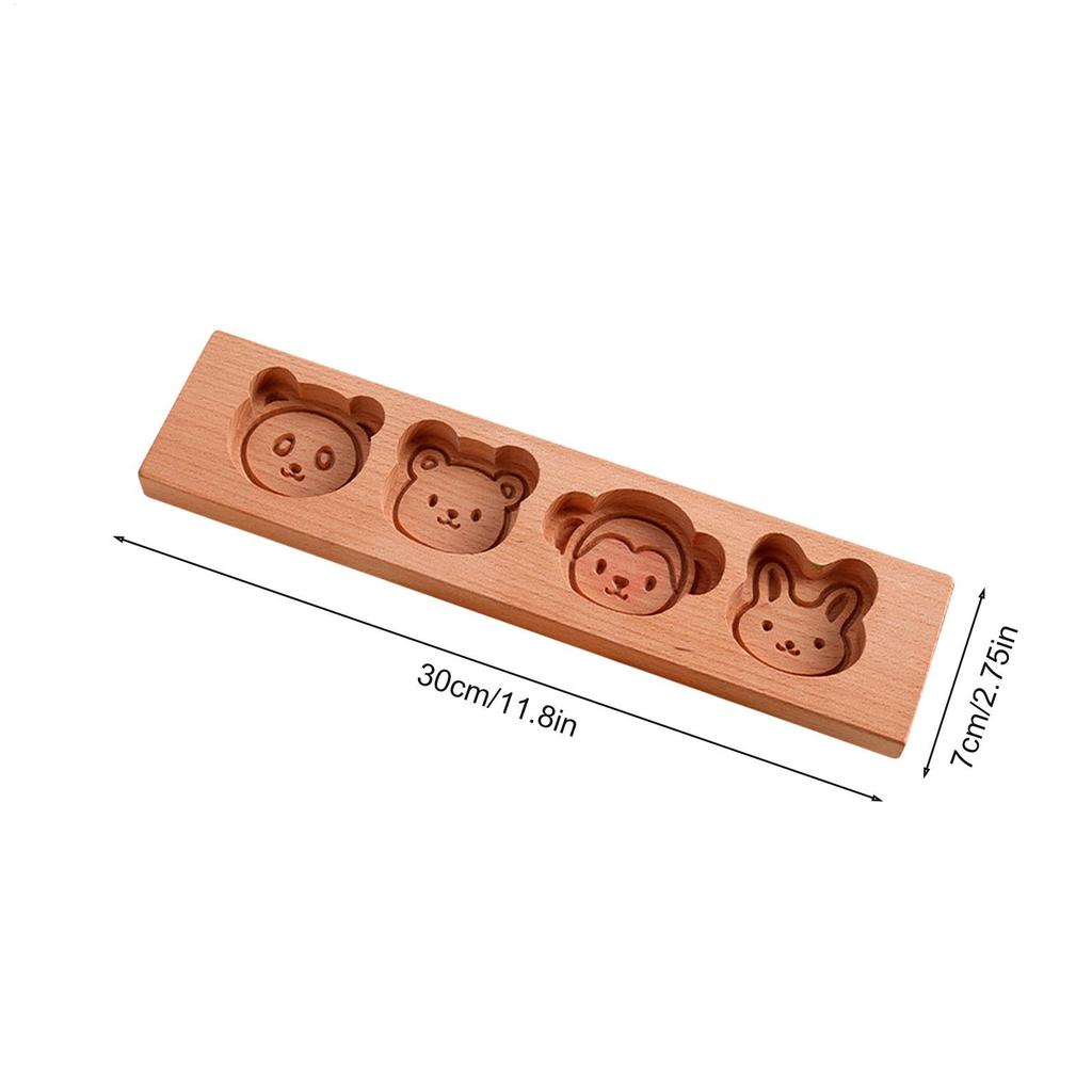 Wooden Baking Mold Cake Dessert Model Printing Cookie Baking Tool Make Biscuits Mold Accessories Chocolate Mold