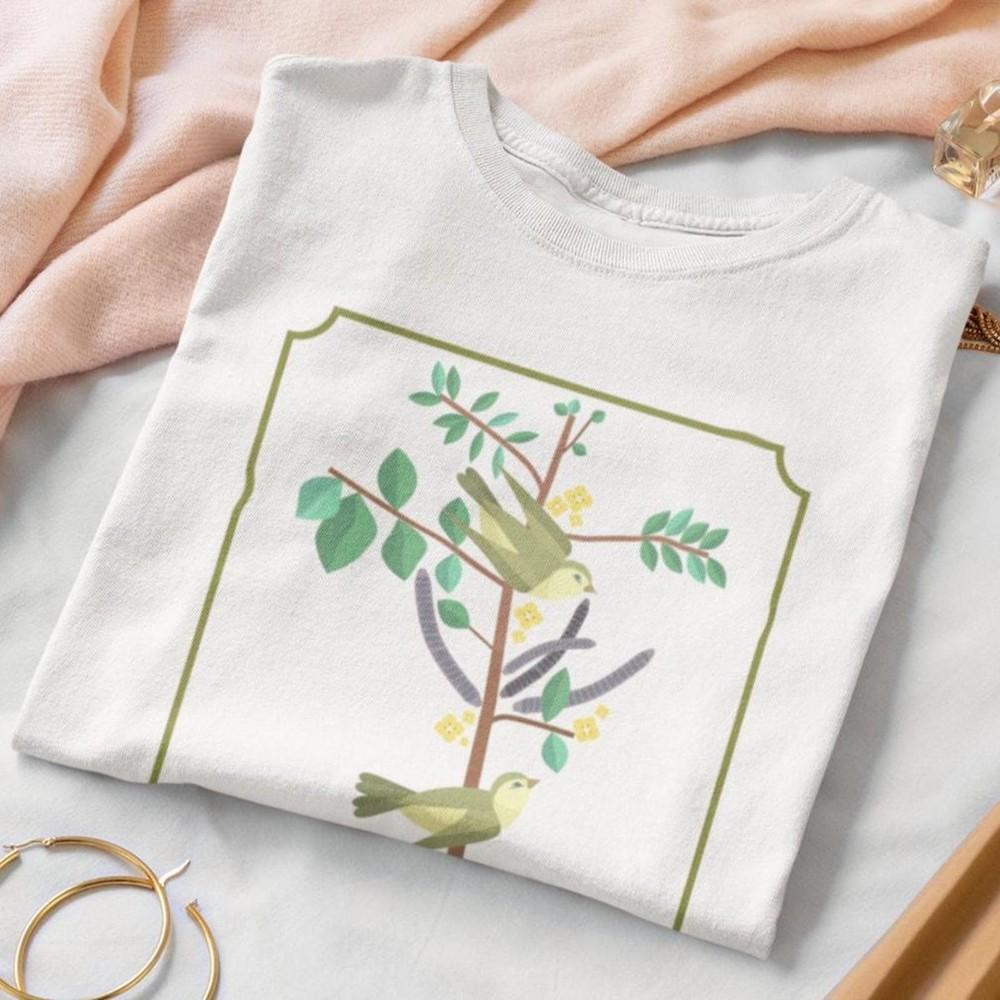 26 Nature Birds T shirt / Birds On Branch / Nature T shirt Unisex T-Shirt S