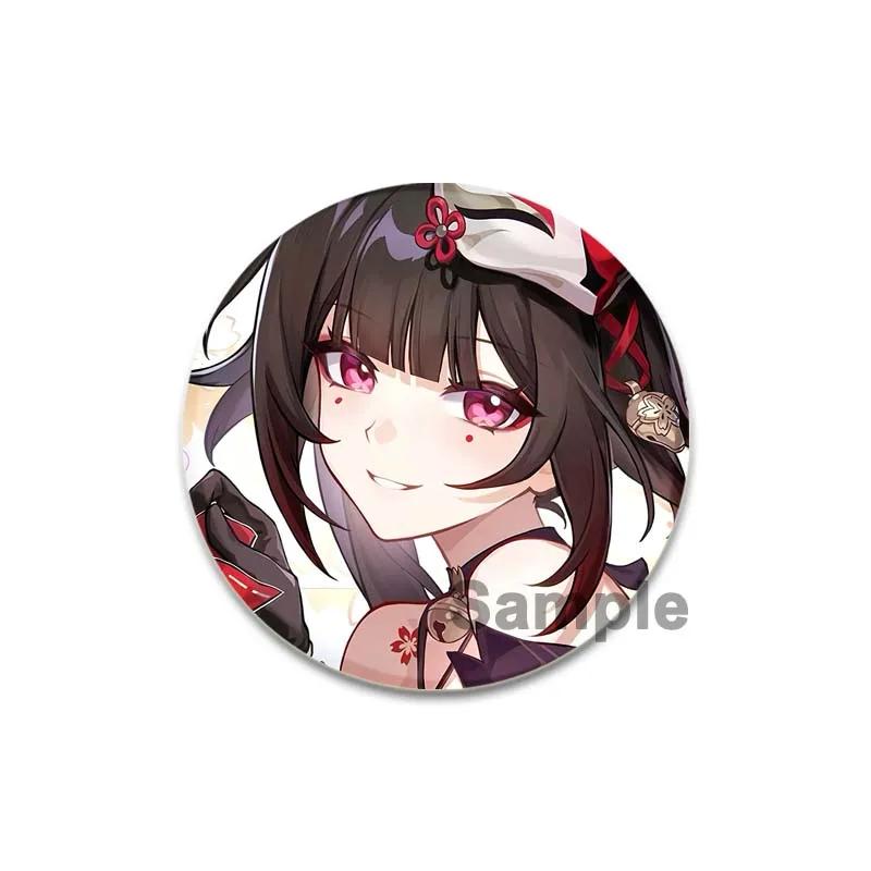 32/44/58mm Honkai Star Rail Brooch On Backpack  Asta Hook Kafka Arlan Cartoon Cosplay Badge Lapel Pins for Clothes Accessories Gift