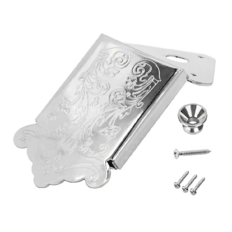 8 String Closed Type Mandolin Tailpiece Replacement Metal Triangle Mandolin Tailpiece Mandolin Accessories Enduring