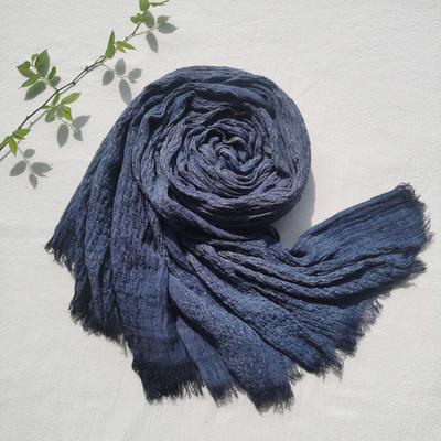 Unisex Baumwolle Leinen Herbst Winter Herren Schal Mode Herrenschals Warmes Halstuch Weicher Langer Quasten Schal Männliche Pashmina Bufandas