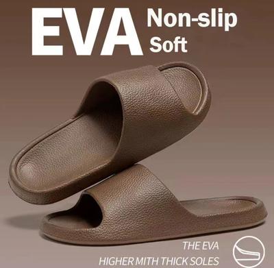 Slippers for Men Summer Women Eva Soft Bottom Slippers Indoor House Slides Flat Sandals Outdoor Beach Shoes Man Flip Flops