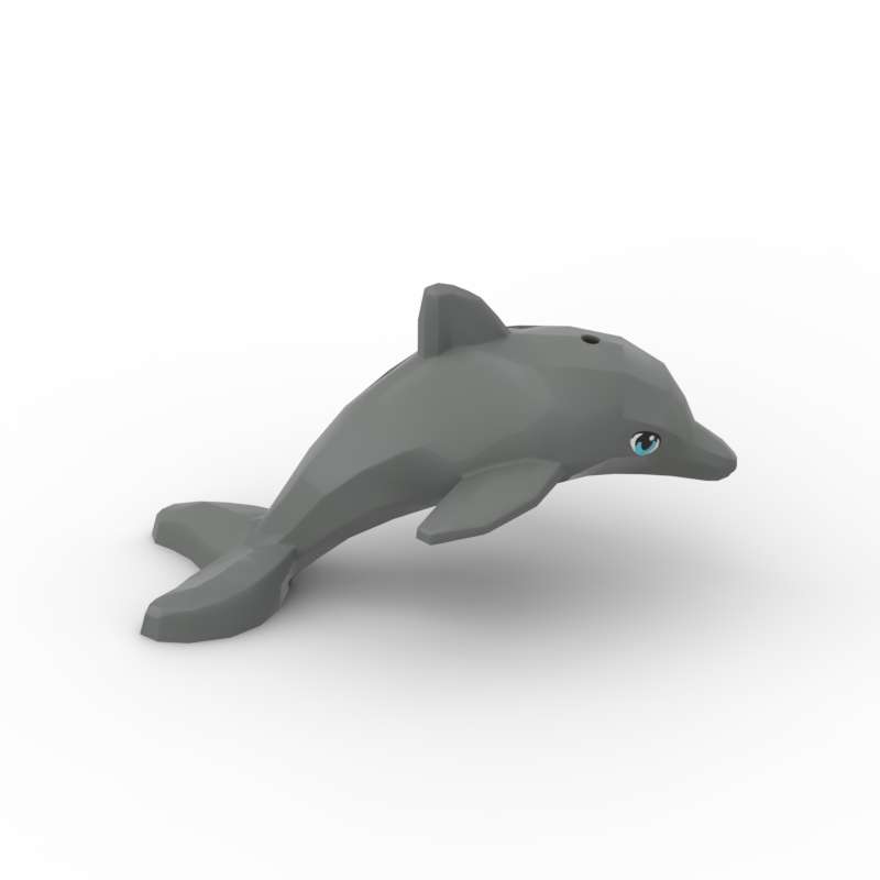 MOC 1 SZTUKA 13392 Delfiny Elfowie Klocki Budowlane Część 6034425 Zwierzę 13987 Cegiełki Montaż Cząstka Zabawka Dzieci Urodziny Prezenty dla Dzieci
