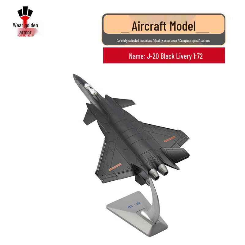 Chuan Jin Jia J-20 Fighter Jet Display Model 1:72