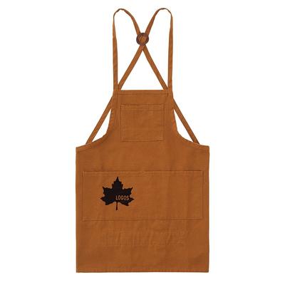 LOGOS KIDS Log Carry Free Size Apron, Camel, 36344699,
