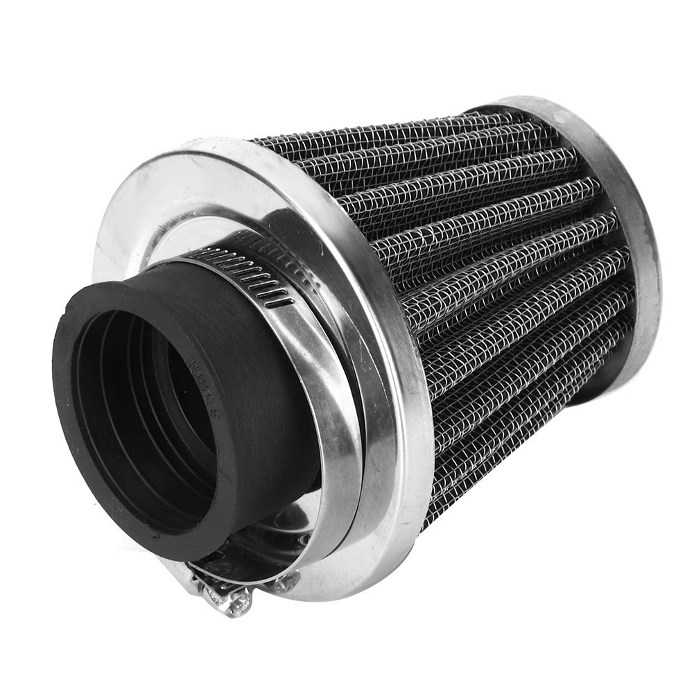 Engine Air Filter Motorcycle Air Power Filter Steel Mash Material (44mm) Impurity Filtration