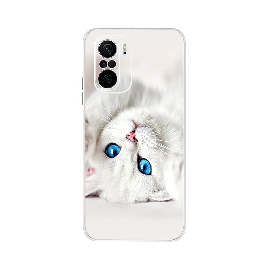 

2021 Fashion Cartoon Phone Case For Xiaomi Poco F3 Case Female Soft TPU shockproof Bumper Funda For Xiaomi pocof3 Poco F 3 Cover Xiaomi Poco F3