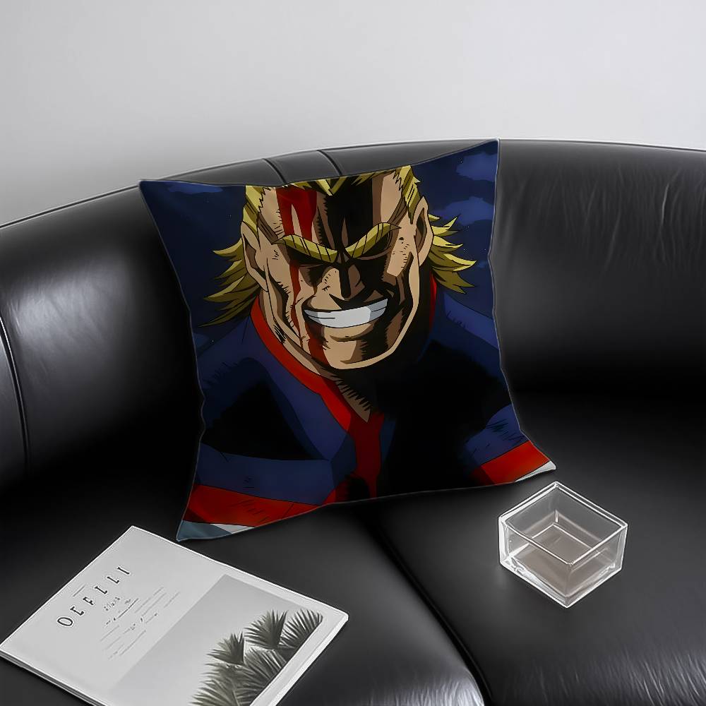 My Hero AcademiaAll Might Pillow Case Anti-dustmite Invisible Zipper Sofa Bed