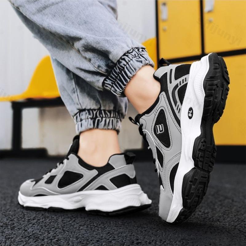Fashion Mens Casual Sneakers 2025 Summer New Mesh Breathable Anti Slip Footwear Fashion Comfortable Light Tennis Outdoors Running Shoes