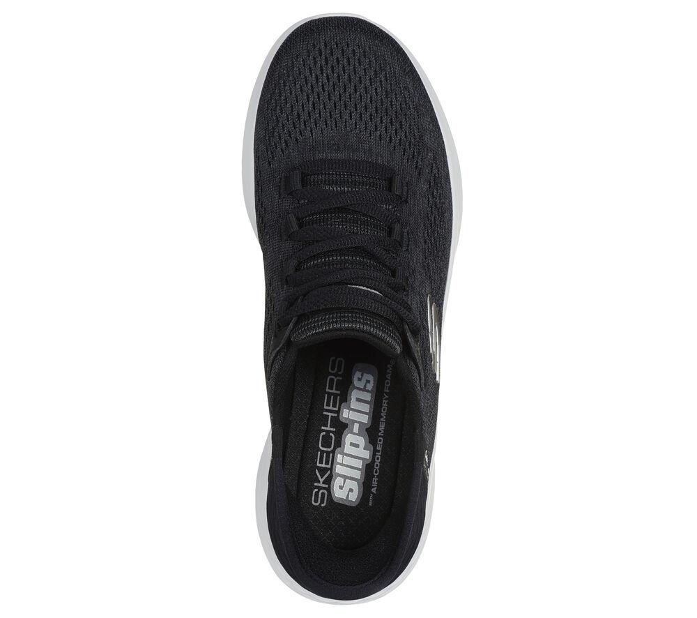 Sneakers Skechers Black / White Slipins Skechlite Pro Natural Beauty