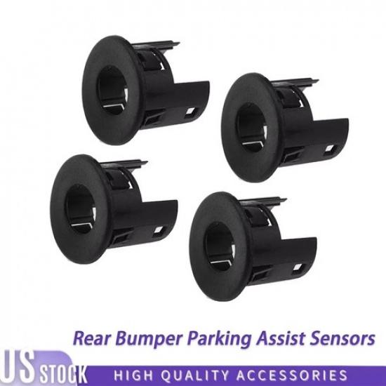 4PCS Bumper Parking Assist Sensors Housing 25844782 for 2007-2014 GMC Chevrolet