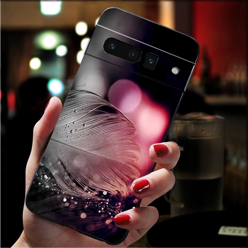 Phone Case For Google Pixel 10 Pro XL 9 Pro XL 9A 8 7 6 Pro Pixel 8A 7A 6A Pixel 8 7 6 5 Feather