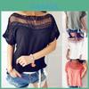 Modische Damen Casual Locker Tops Bluse Kurzarm Sommer T-Shirt in Premium-Qualität