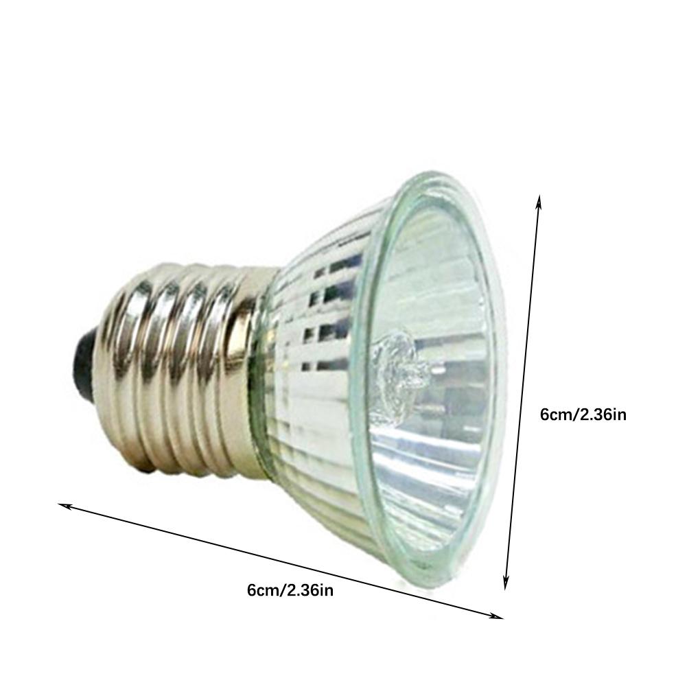 UVA UVB 3.0 Halogen Heating Lamp Full Spectrum Reptilian Lamp Lizard Lamp