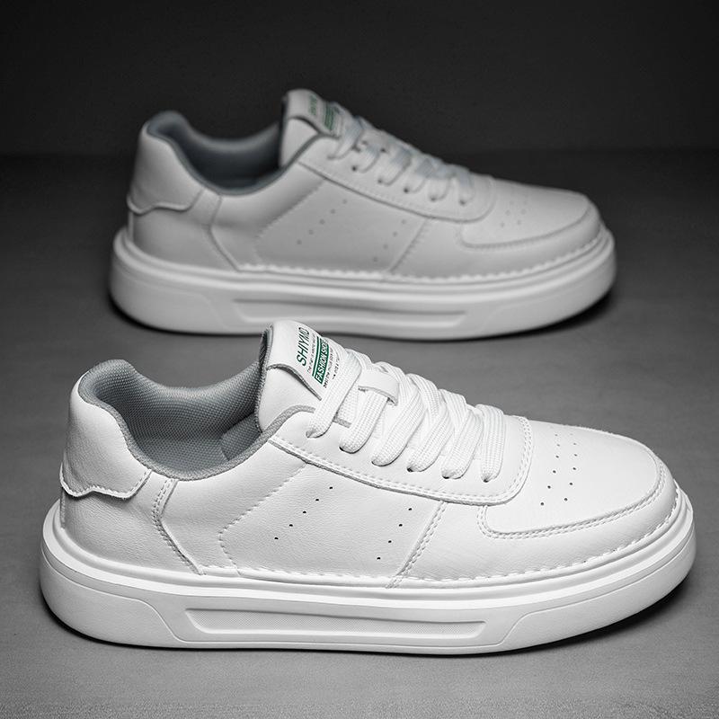 

2024 New Trendy Versatile Breathable Thin Winter Board Shoes Canvas Little White Shoes Men s Casual Leather Shoes Men s Shoes 39