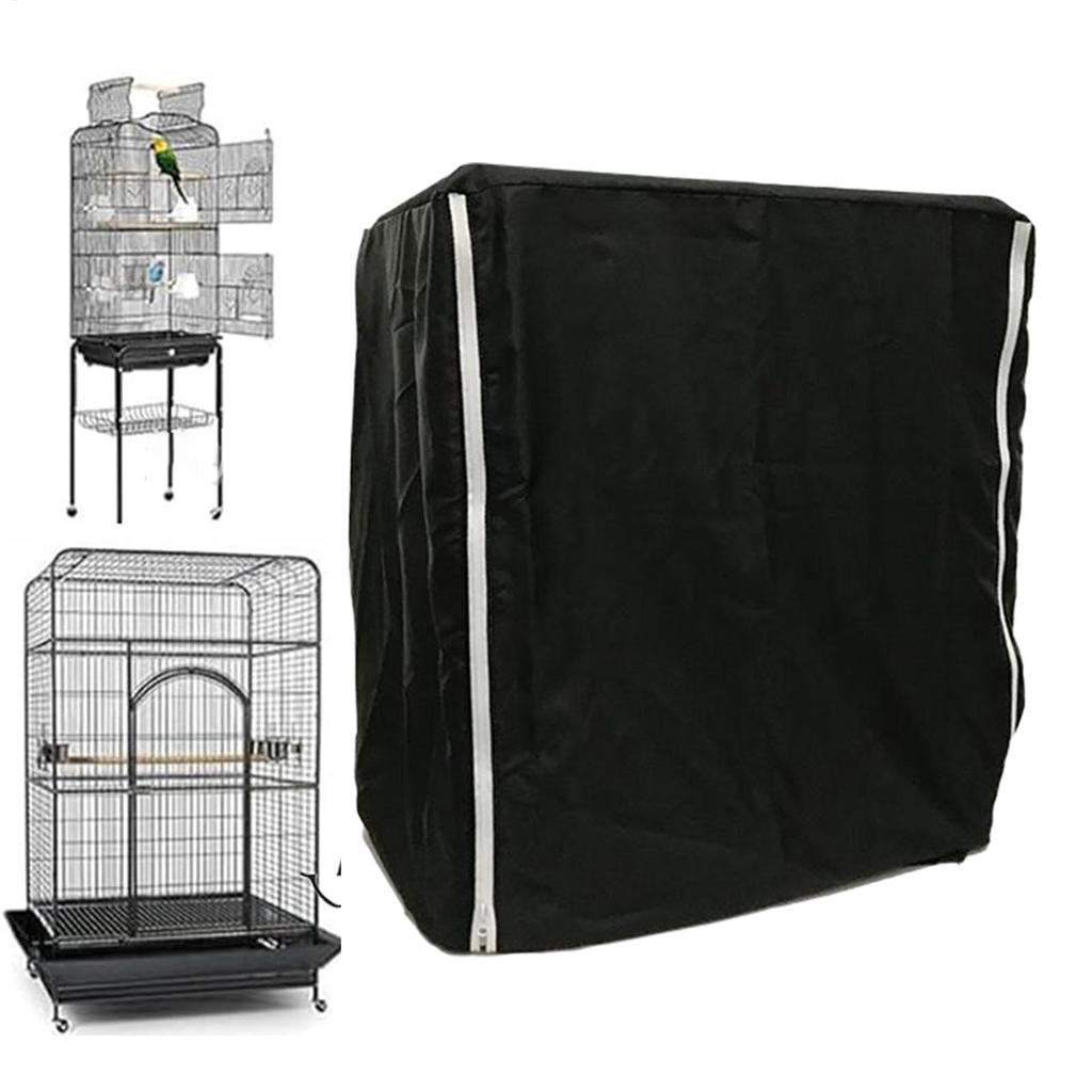 Bird Cage Cover Large Breathable Shading Sleep Night Blackout Cover Pet Bird Parrot Cage Guard for Mink Parakeet Lovebirds