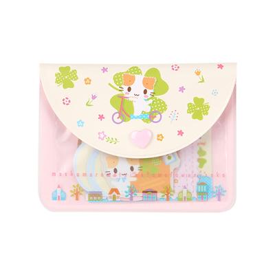 Zestaw etui na naklejki Sanrio Kot Puszysty kot jak pianka 466573 & (Klub Sanrio)