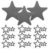 12Pcs Non-Slip Bathroom Floor Stickers Star Shape Waterproof Bathtub Decals Self-Adhesive Shower Grip Stickers Anti Slip Tub