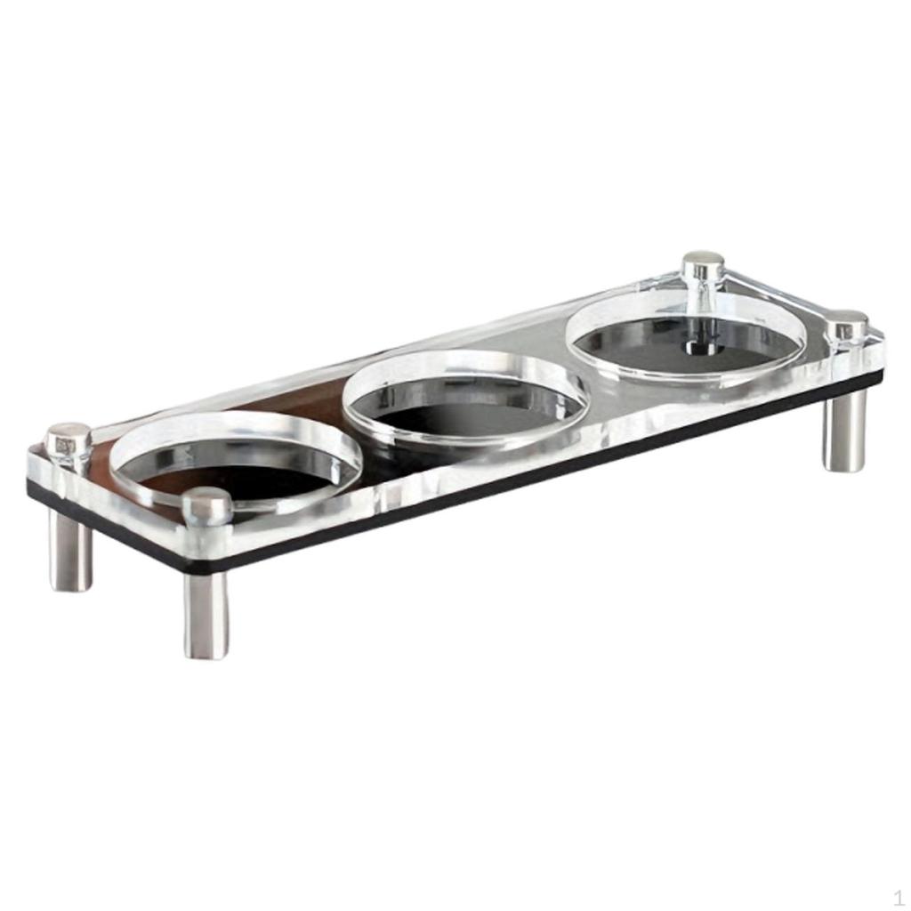 Espresso Tamper Station Coffee Holder Fits 51mm 53mm and 58mm Sturdy Acrylic Tools