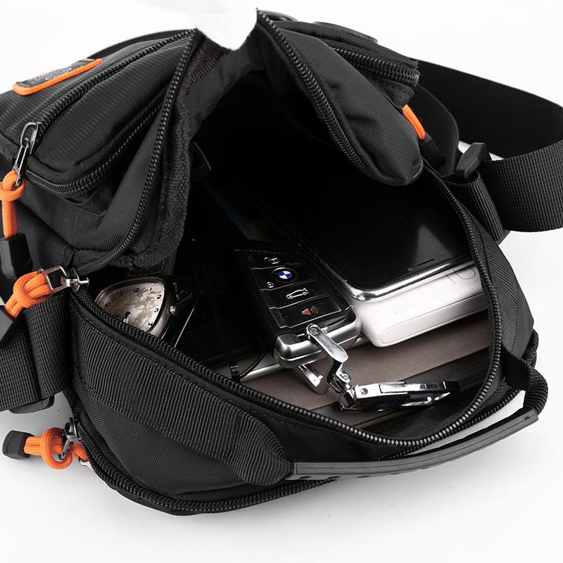 Fashion Messenger Bag Backpack Shoulder Bag Korean Leisure Splash Proof Oxford Cloth Business Bag Briefcase Mobile Phone Bag