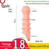 Emei Thorn Wolf Tooth Set: Large Particle Enhanced Couple's Adult Toys
