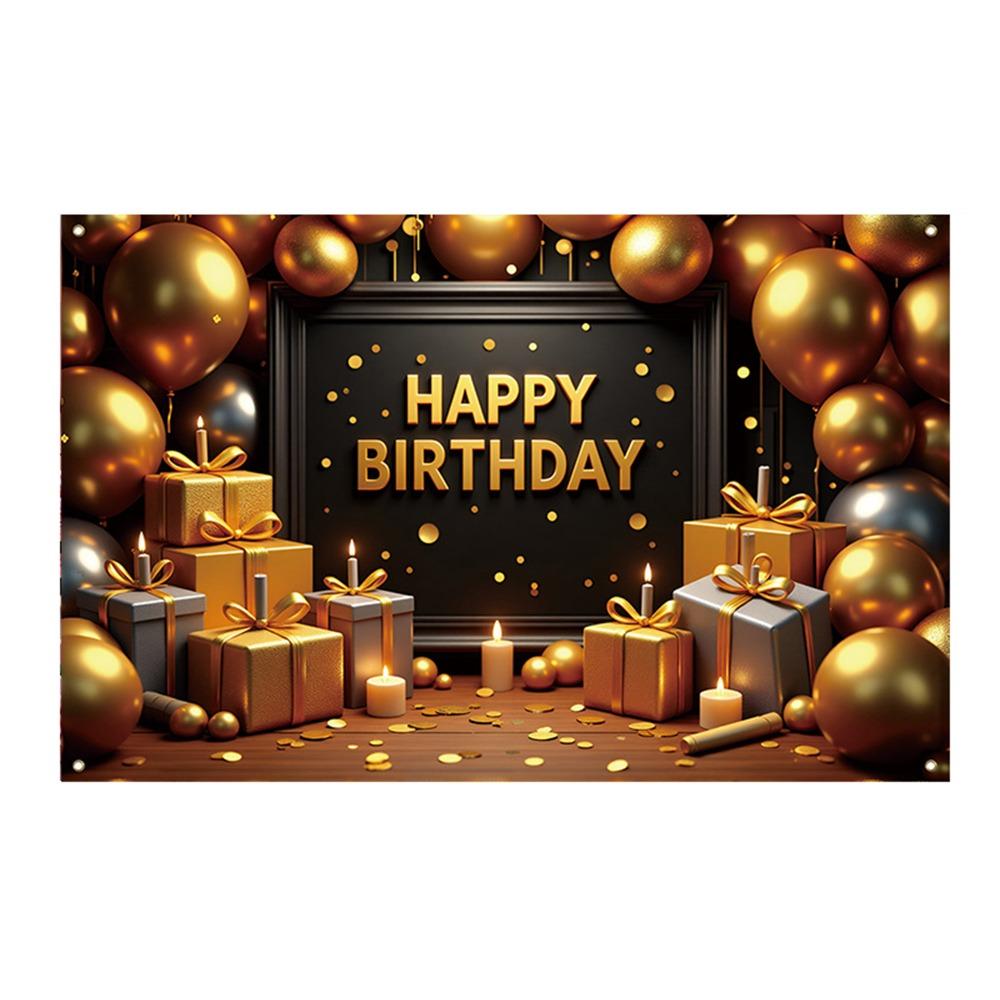 Polyester Birthday Party Background Celebrate Photography Backdrops  Adults Kids