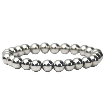(ZO)Tijgeroog Magnetische Hematiet Armband Mannen Paar Kralen Armband Vrouwen Mannen Gezondheid Magneet Verloren Sieraden
