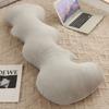 MAGIC ELEPHANT Cloud Body Pillow 100cm Plush Cushion Body Pillow Hug Pillow Sleeping Pillow Nap Pillow Nursing Cushion Foot Pillow with Zipper