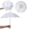 Embroidery Flower Girl Umbrella 26/31/43/53cm Kids Sun Umbrella  Bride Wedding Gift